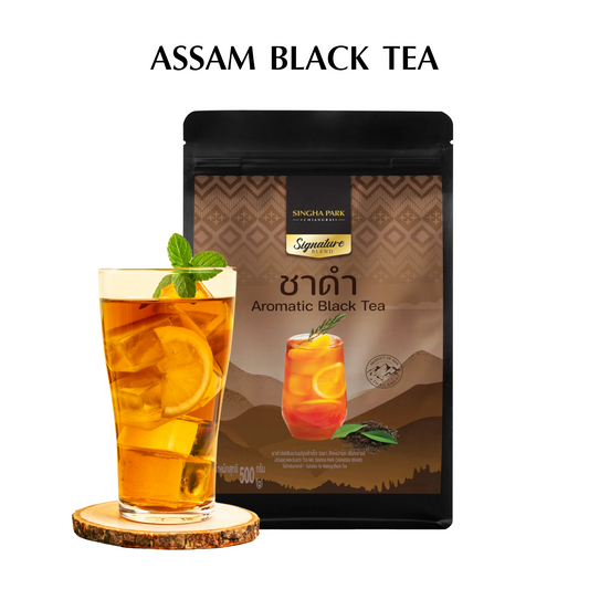 Singha Park Assam Black Tea - Loose Tea Leaves for Cafe/Restaurant - 500 g.