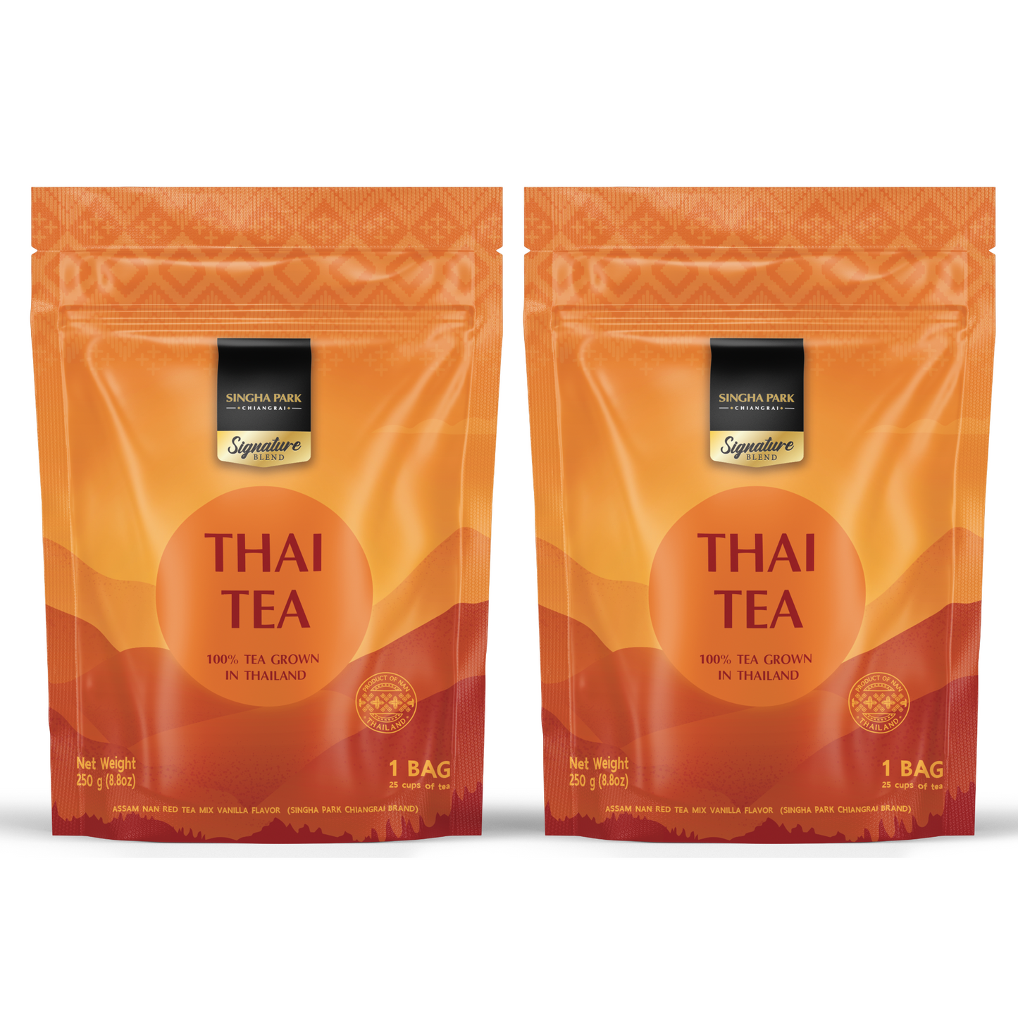 Singha Park Premium Thai Tea Mix - Grown in Nan, Thailand (250 g)